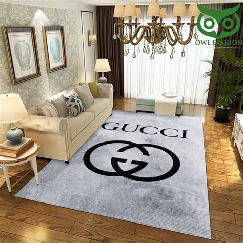 how gucci decorates its store|gucci rug for living room.